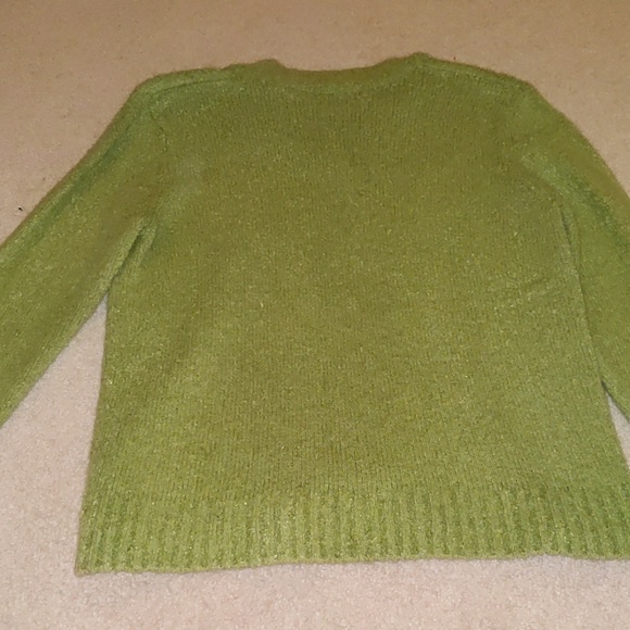 Karen Scott Green sweater - Picture 4 of 4